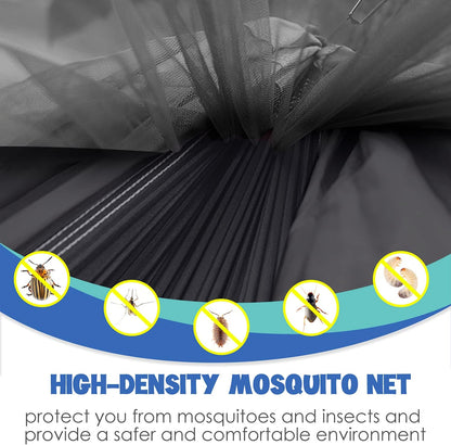 The Hideout Camping Hammock – Double Hammock with Bug Net