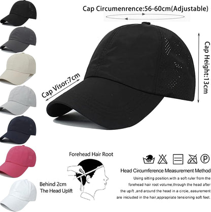 The Ponytail Ball Cap – Criss-Cross High Bun Baseball Hat