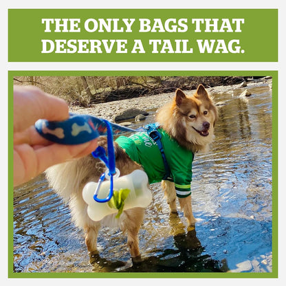 The Walk Ready Bag Dispenser – Leash Clip-On Holder with 15 Bags