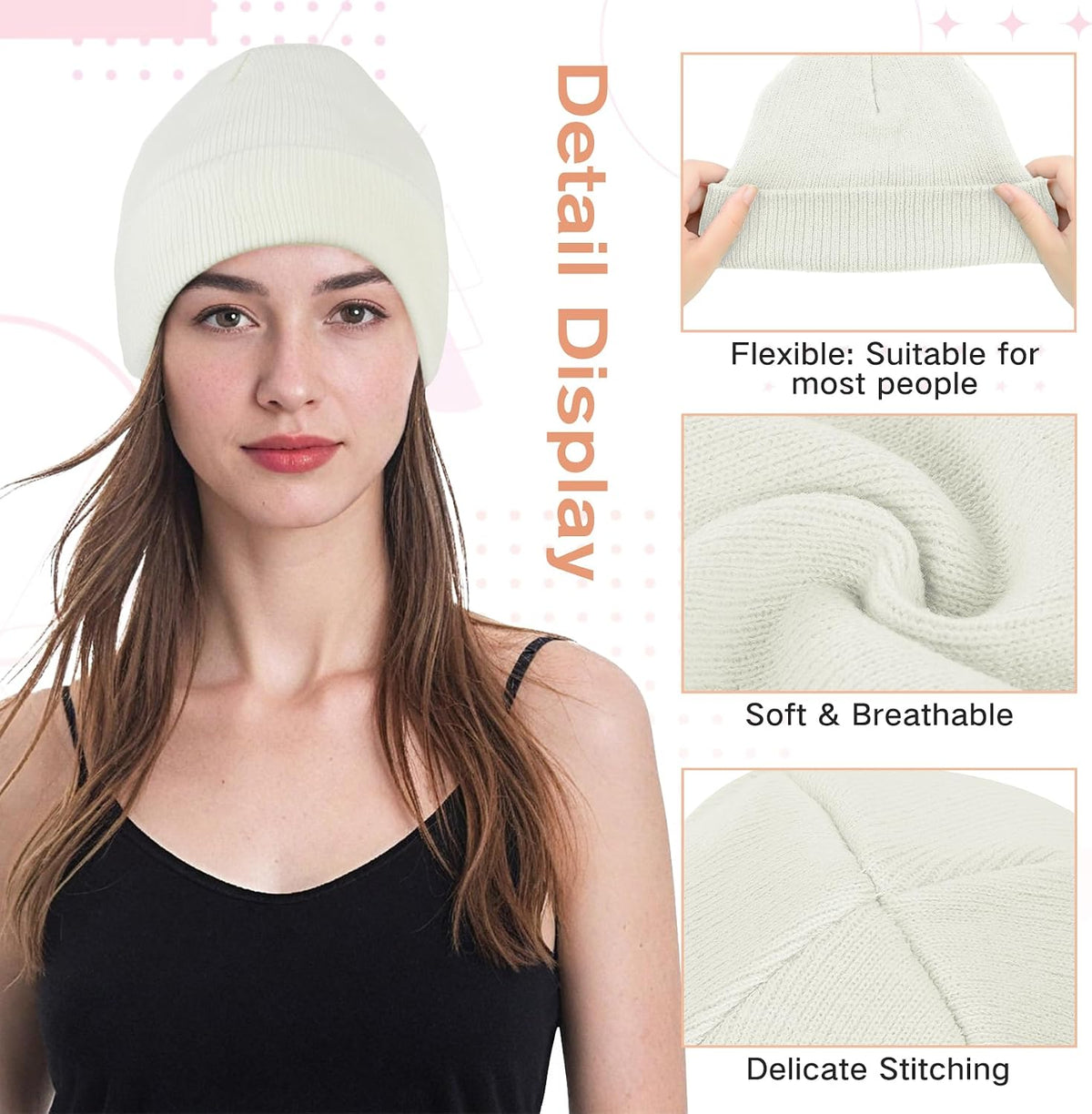 The Everyday Cuffed Beanie – Soft Knit Winter Hat