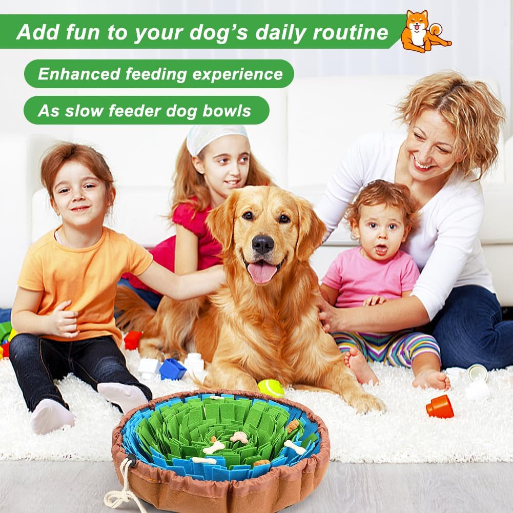 The Sniff & Seek Snuffle Mat – Nose Work Feeding Mat for Dogs