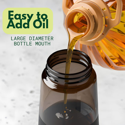 The Drizzle Glass Oil Sprayer – 2-In-1 Sprayer & Dispenser