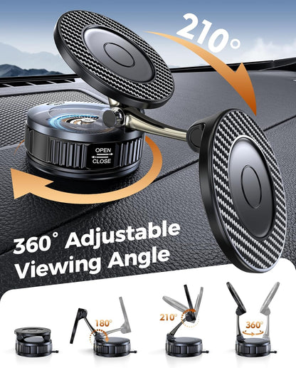 The Grip Magnetic Car Mount – Strong Magsafe-Compatible Phone Holder