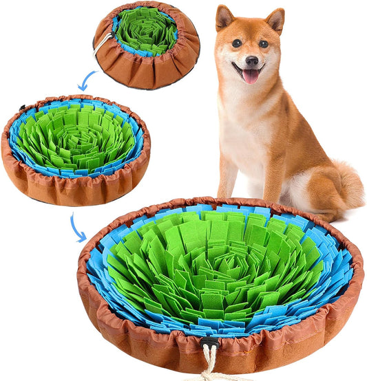 The Sniff & Seek Snuffle Mat – Nose Work Feeding Mat for Dogs