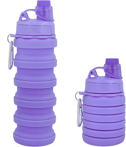 The Fold & Go Water Bottle – Collapsible Silicone Travel Bottle