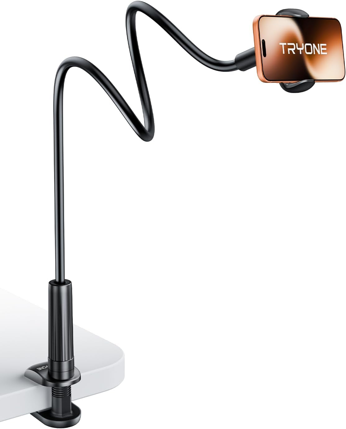 The Flex Gooseneck Phone Holder – Hands-Free Stand for Desk & Bed