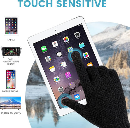 The Commuter Touchscreen Gloves – Thermal Knit Winter Gloves