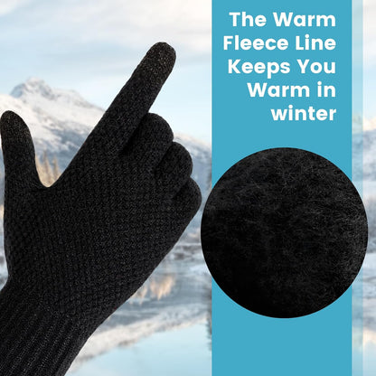 The Commuter Touchscreen Gloves – Thermal Knit Winter Gloves