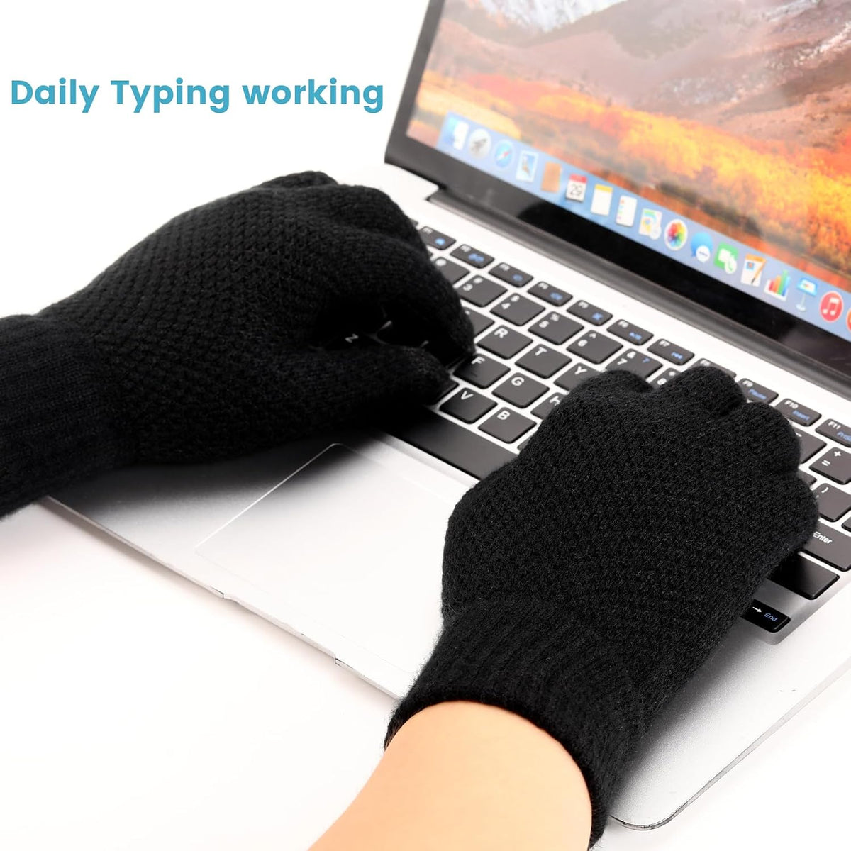 The Commuter Touchscreen Gloves – Thermal Knit Winter Gloves